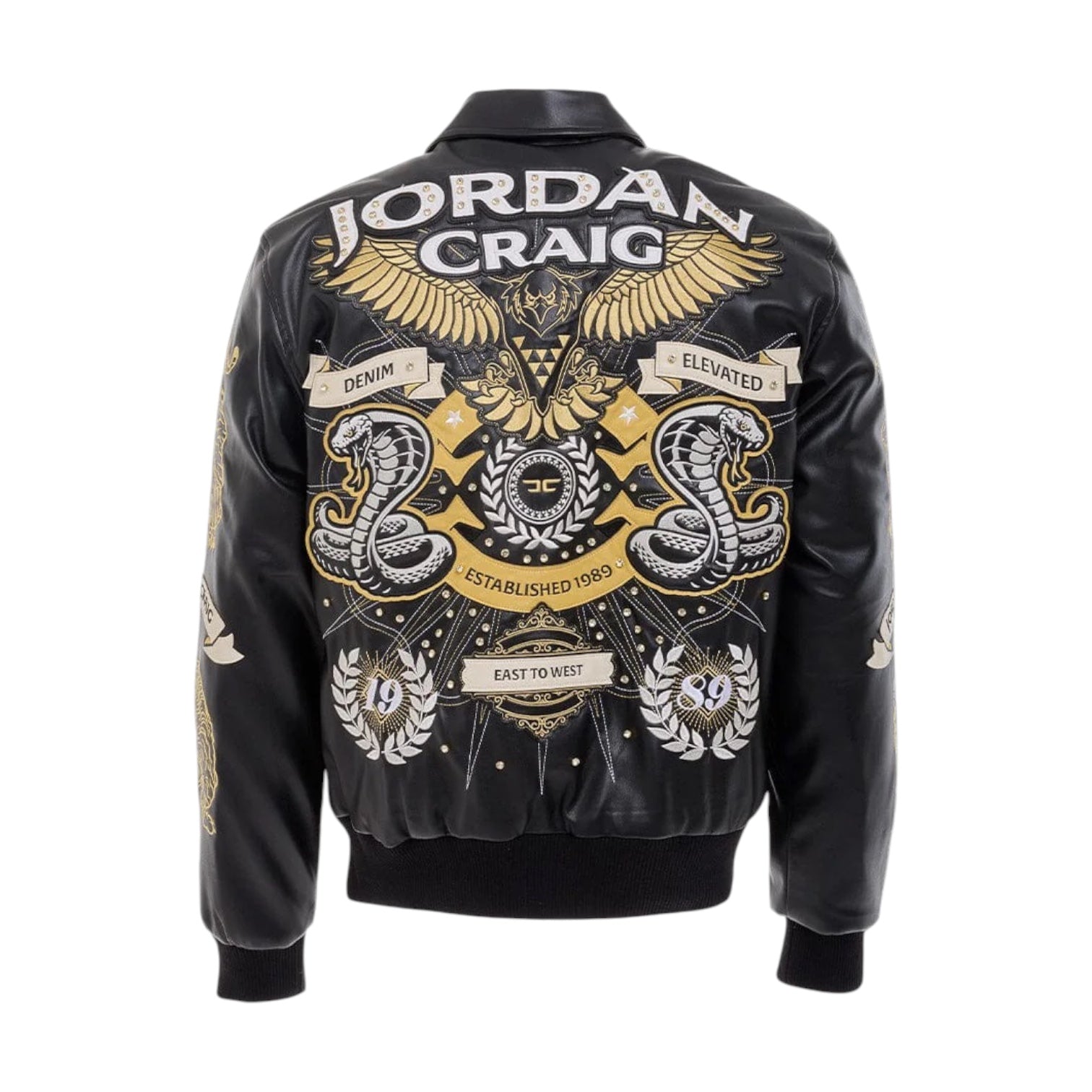 JORDAN CRAIG: Rhinestone Embroidered Jacket 91740