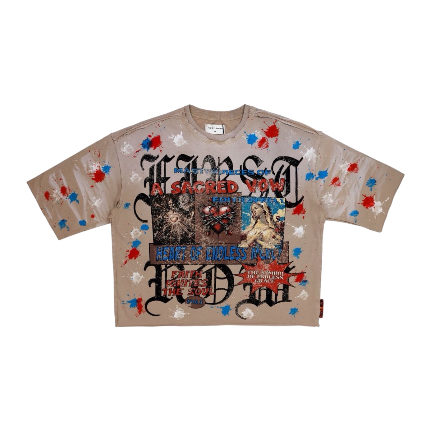 FIRST ROW: Sacred Vow Endless Crop Tee FRM1026