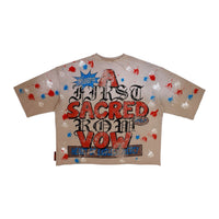 FIRST ROW: Sacred Vow Endless Crop Tee FRM1026