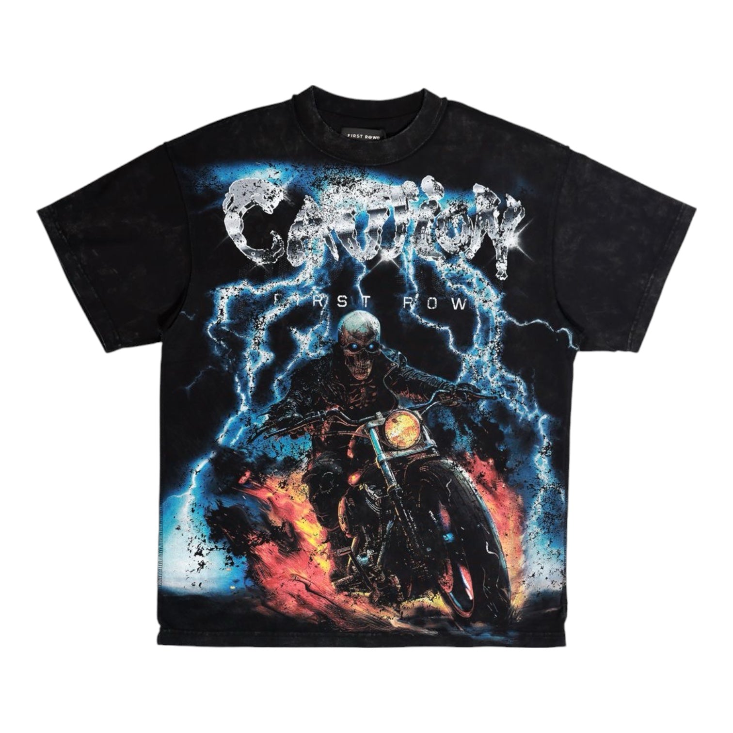 FIRST ROW: Caution Not So Quiet SS Tee FRT2214