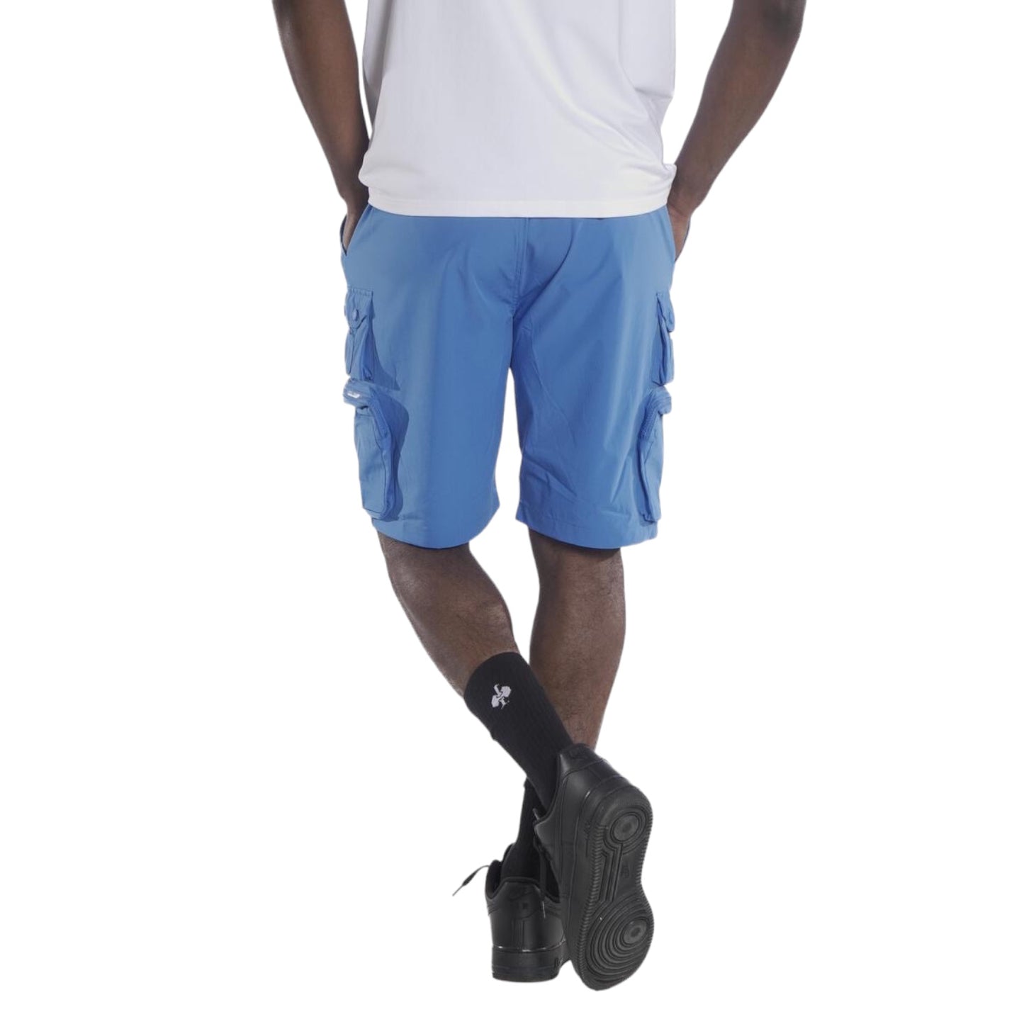 MAKOBI: Colton Nylon Cargo Shorts M633 HSV