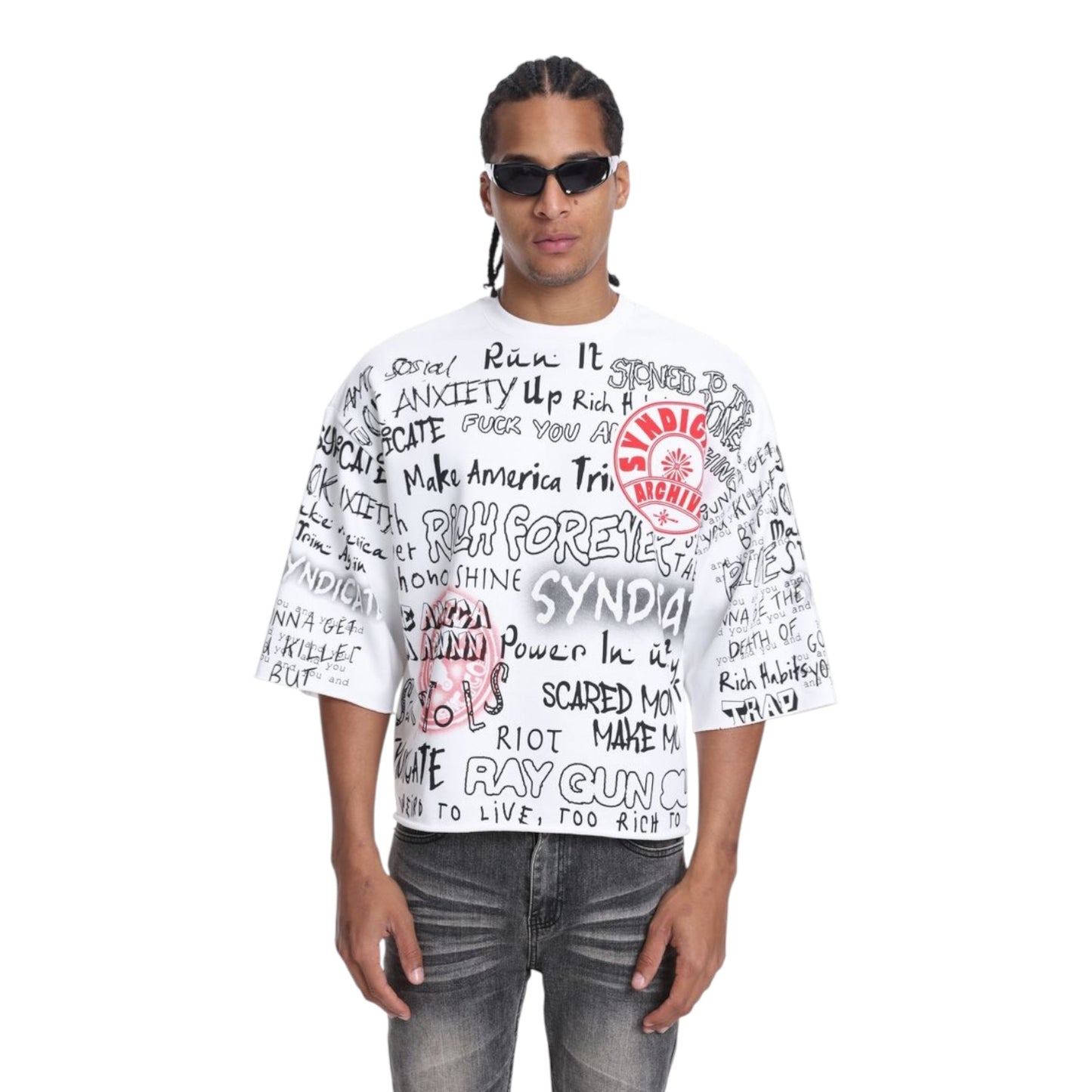 SYNDICATE: 16 Crop SS Tee 1
