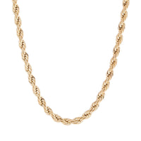 KING ICE: 5mm Rope Chain