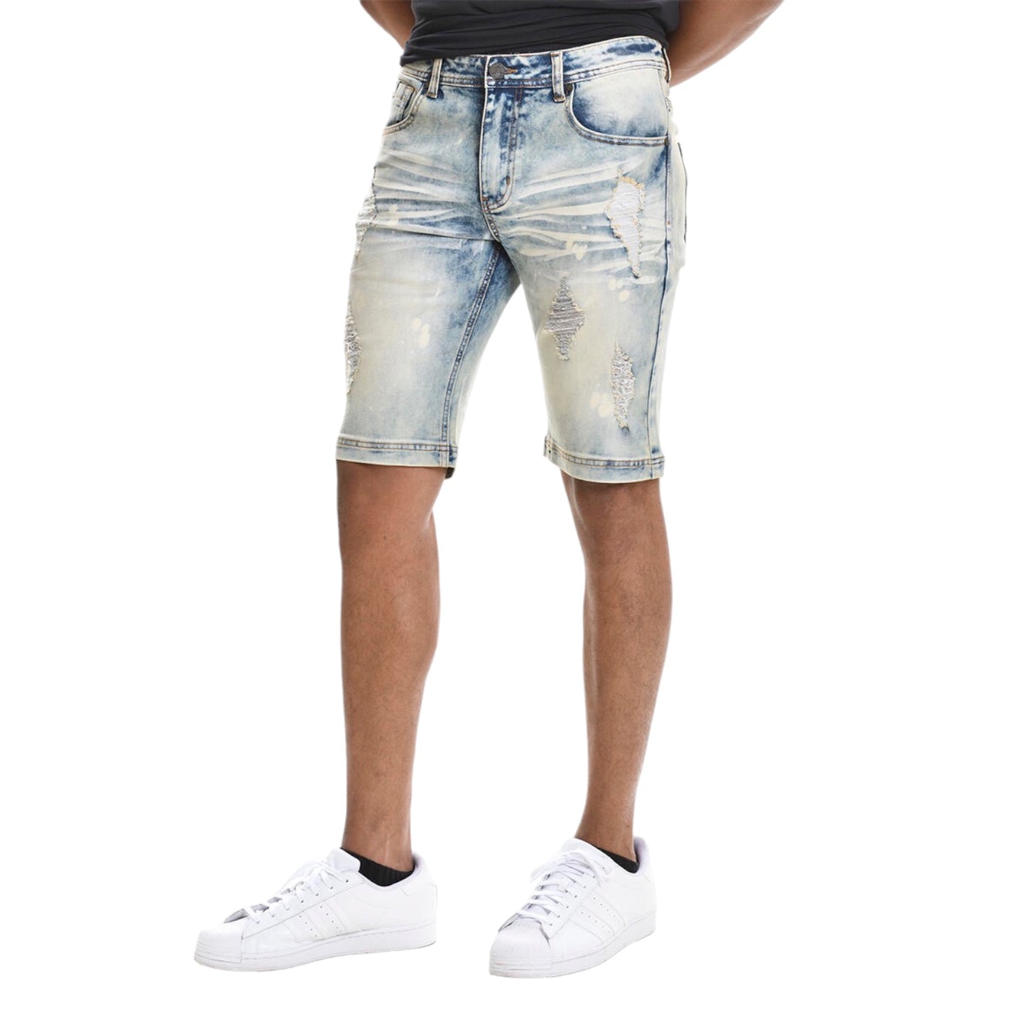 Switch: Ripped Denim Short SS4701