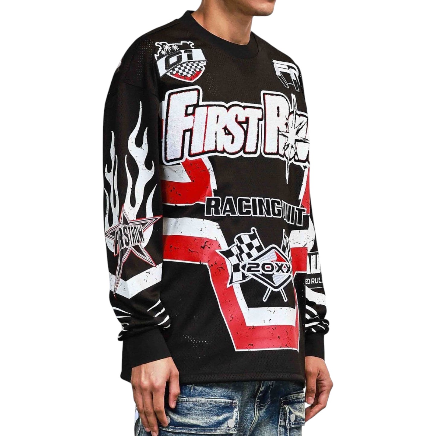 FIRST ROW: Hard Racing Sport Jersey FRR0010