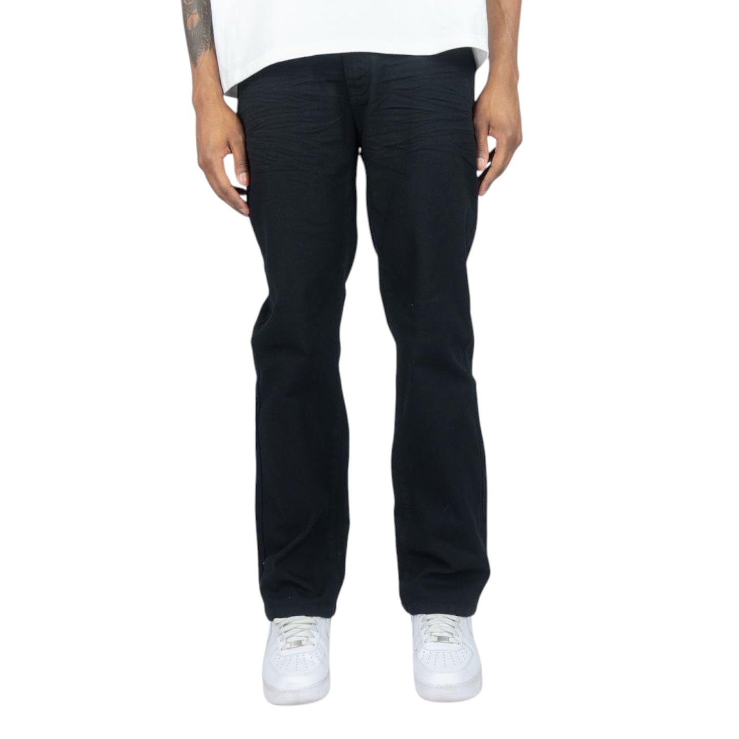 REBEL MINDS: Basic Twill Straight Denim 100-631