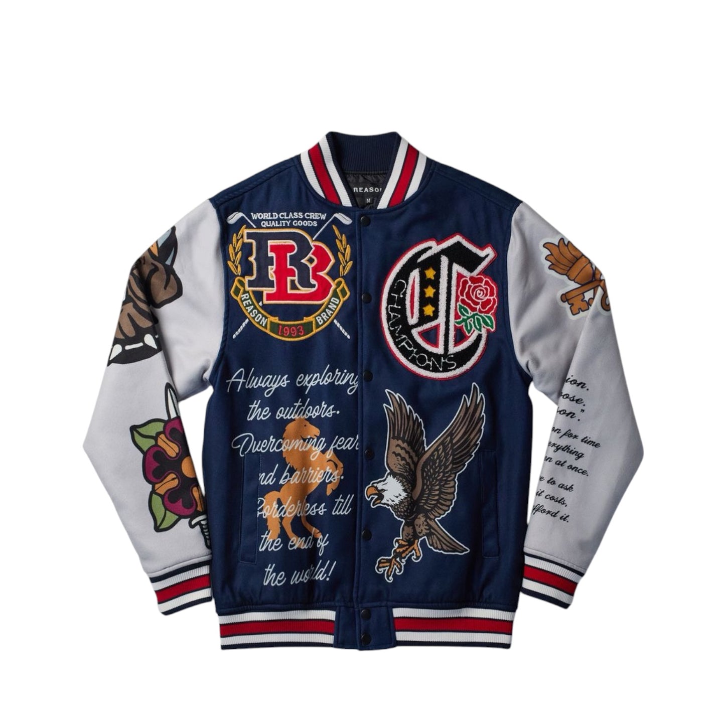 REASON: Fearless Varsity Jacket OWG-23