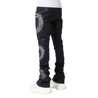 GUAPI: Waxed Calligraphy Denim