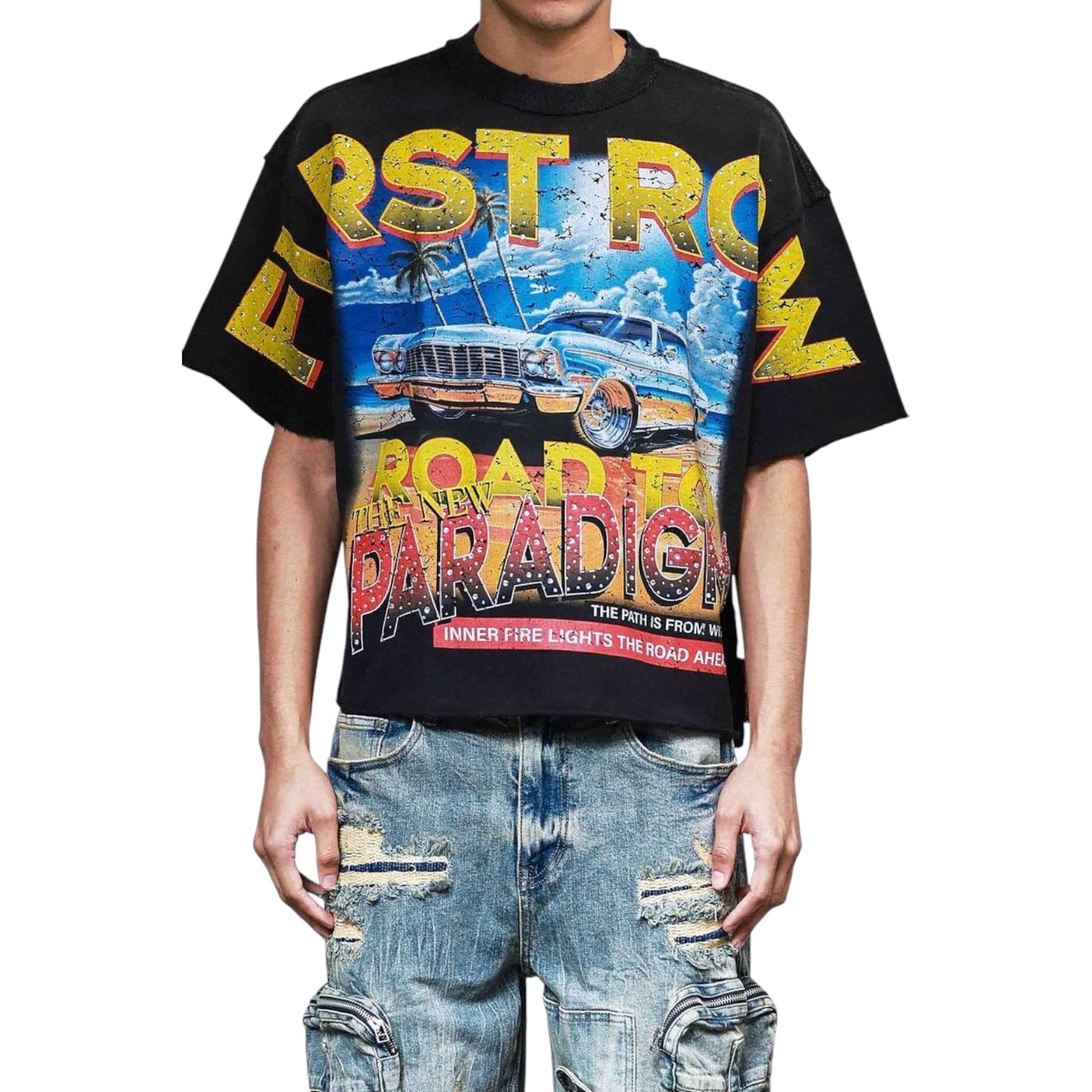 FIRST ROW: Paradigm Driving High SS Tee FRM3057