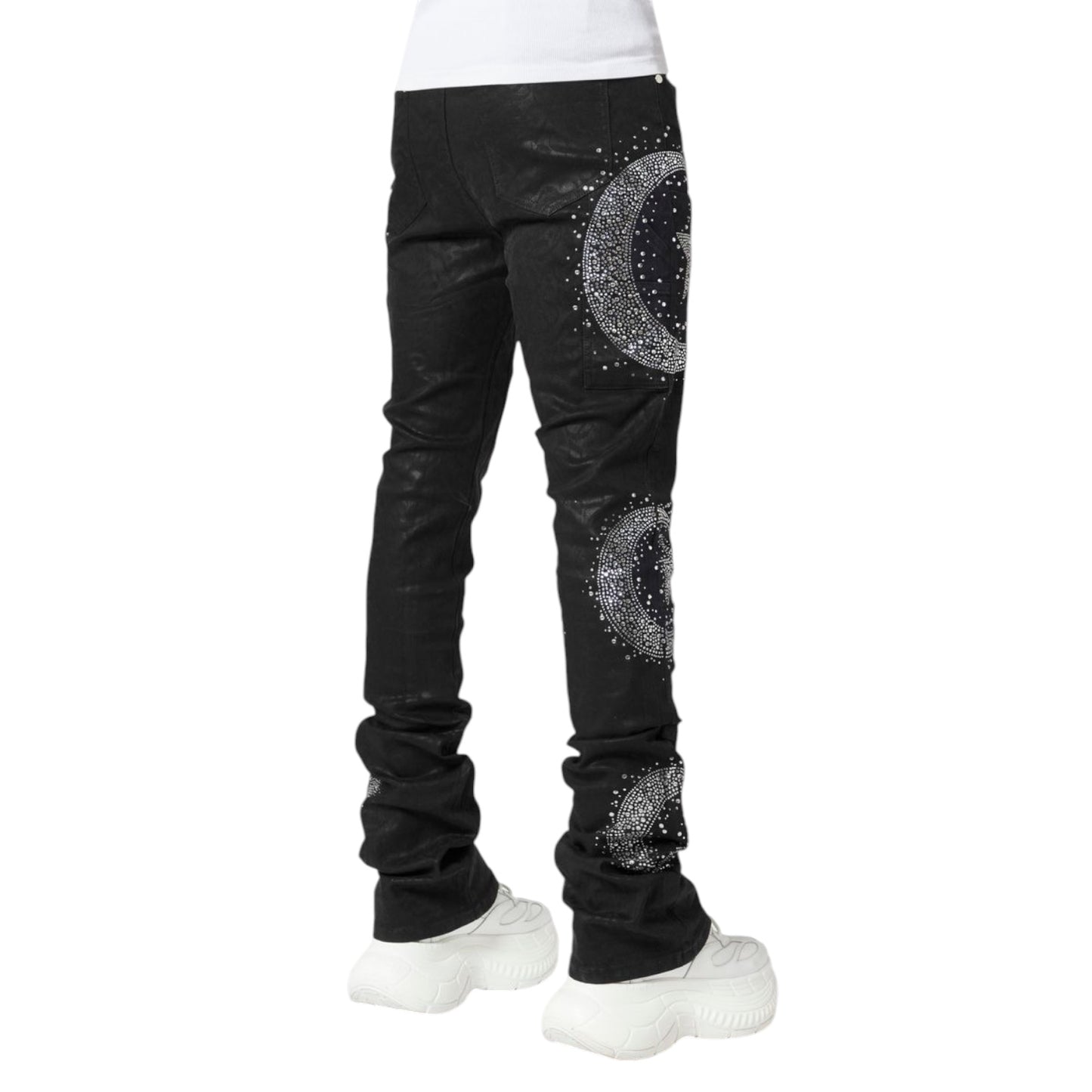 GUAPI: Waxed Calligraphy Denim