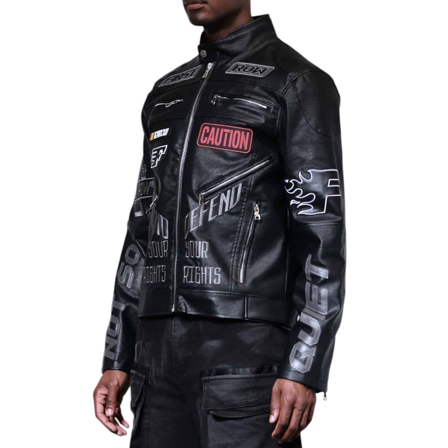 FIRST ROW: Caution Not So Quiet Racing Jacket FRJ3015