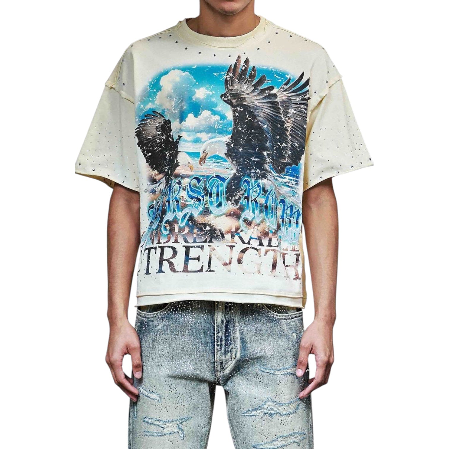 FIRST ROW: Above All Things Skyborn SS Tee FRT2257