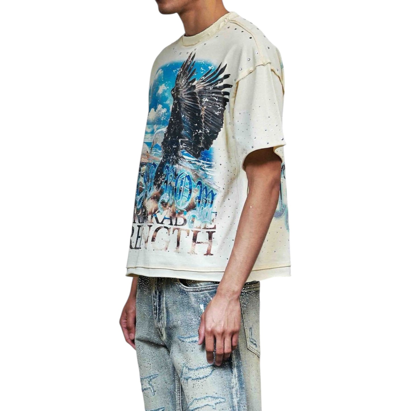 FIRST ROW: Above All Things Skyborn SS Tee FRT2257