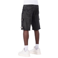 GUAPI: All Cross Buckle Shorts