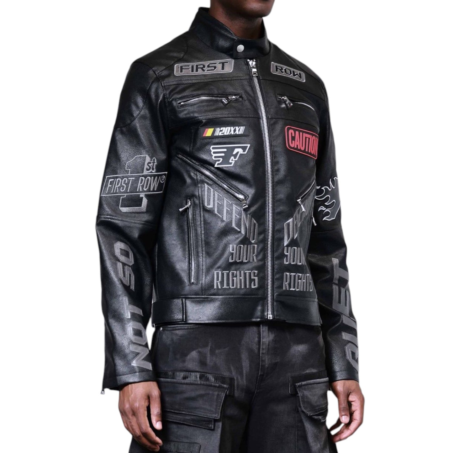 FIRST ROW: Caution Not So Quiet Racing Jacket FRJ3015