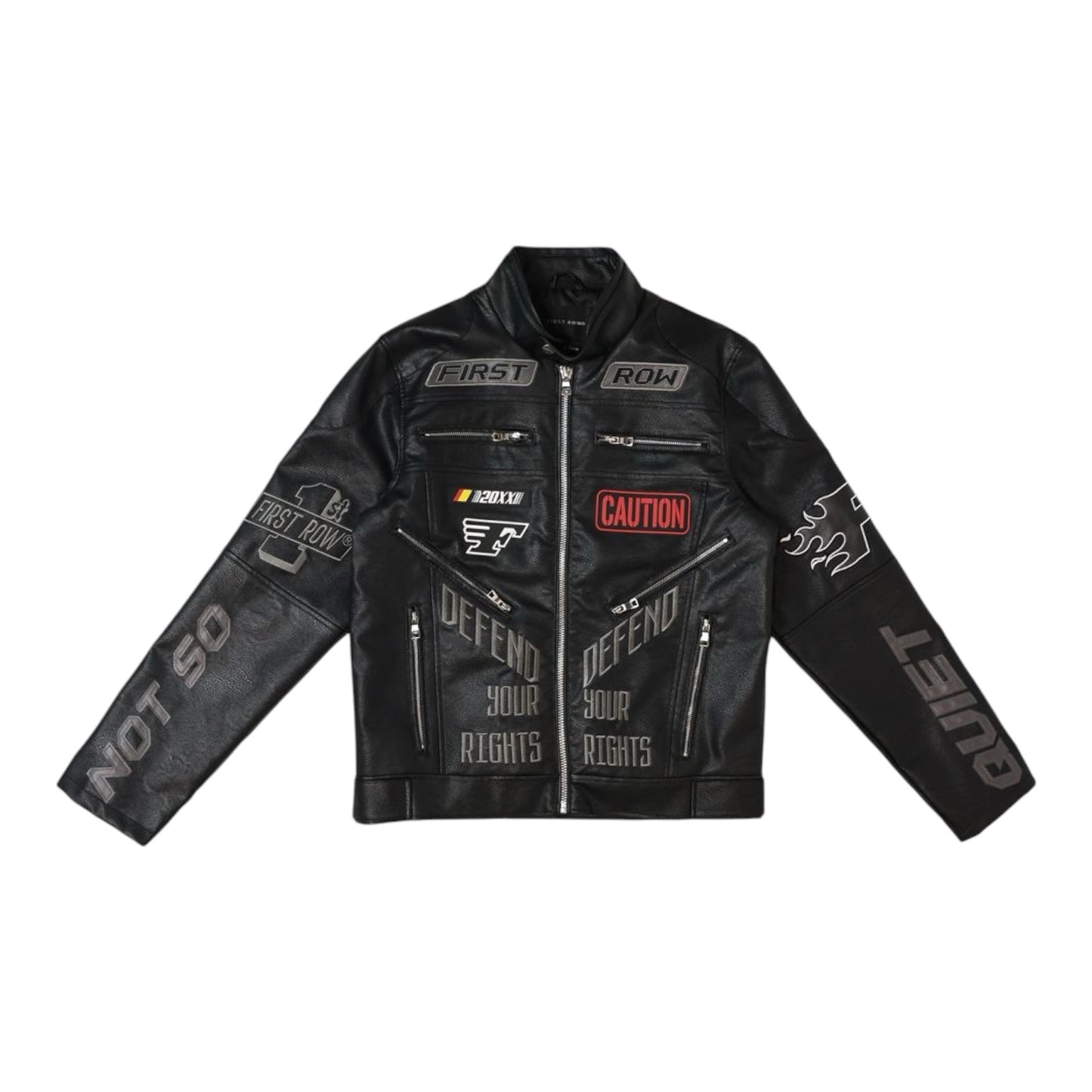 FIRST ROW: Caution Not So Quiet Racing Jacket FRJ3015