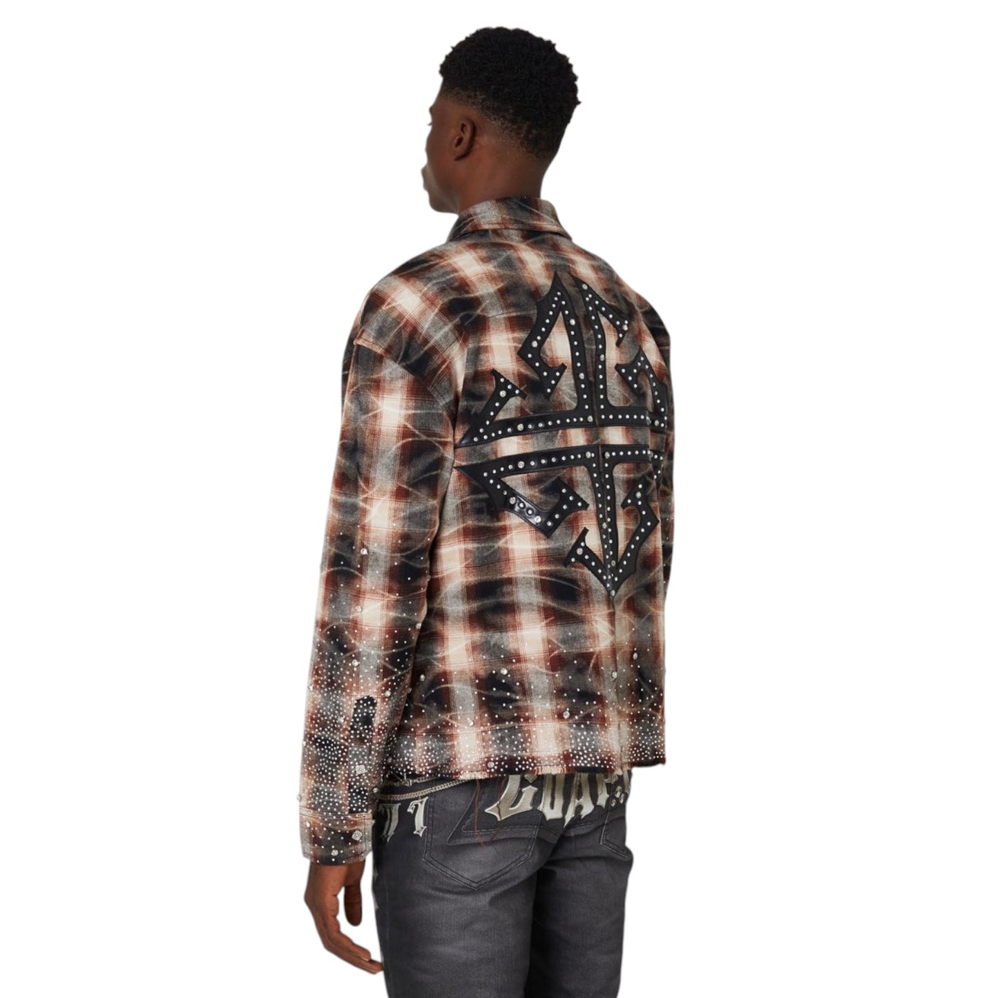 GUAPI: Rhinestone Flannel