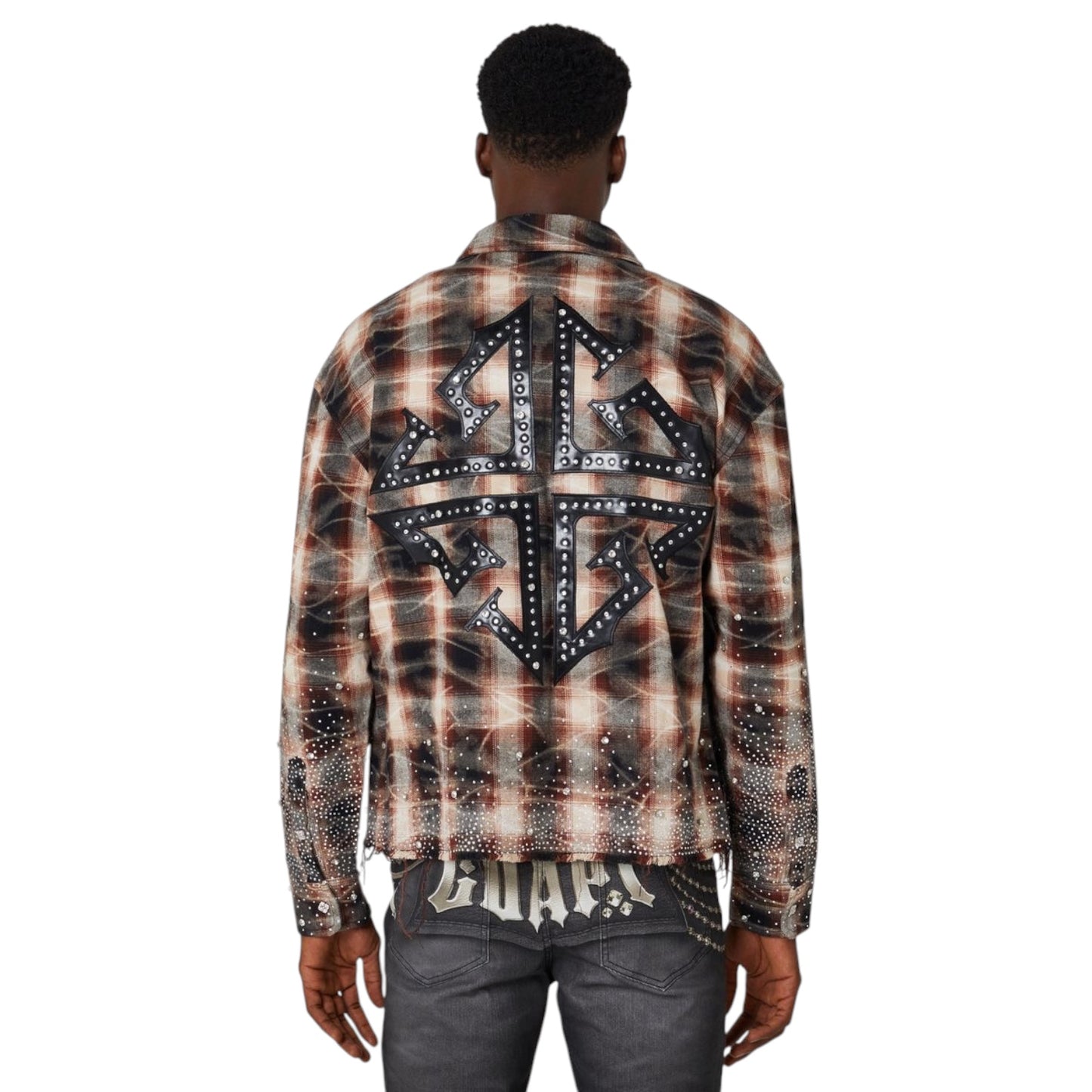 GUAPI: Rhinestone Flannel