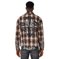 GUAPI: Rhinestone Flannel