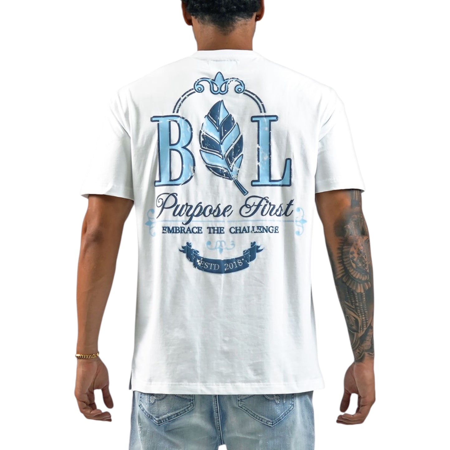 BLAC LEAF: Purpose First SS Tee 005