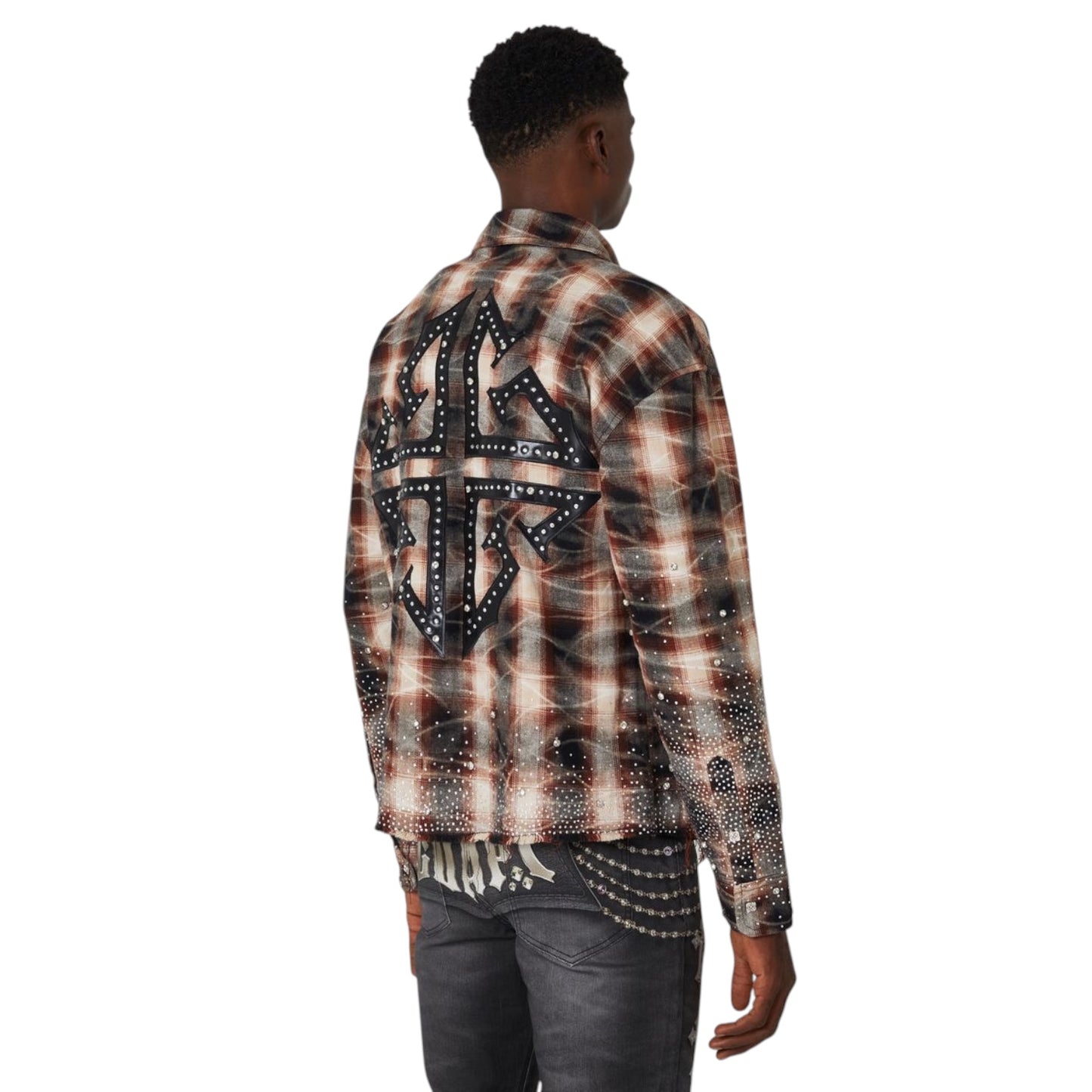 GUAPI: Rhinestone Flannel
