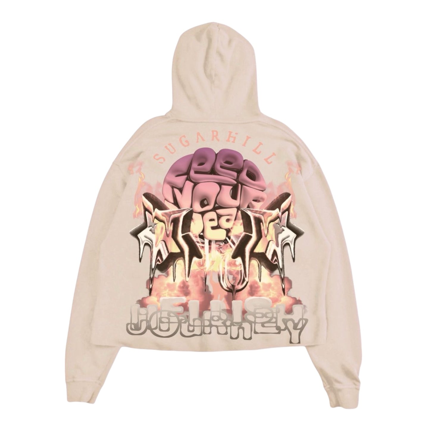 SUGARHILL: Hellish Cropped Hoodie 16/17