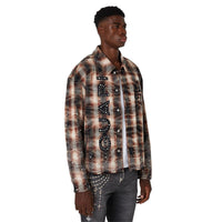 GUAPI: Rhinestone Flannel