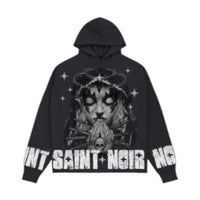 ROKU STUDIO: Saint Noir Fleece Hoodie RK5481839