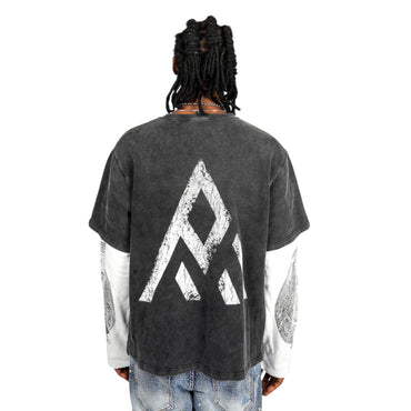 PAPER MONEY: Money Machine Layered LS Shirt