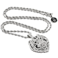 KING ICE: Bengal Tiger Necklace