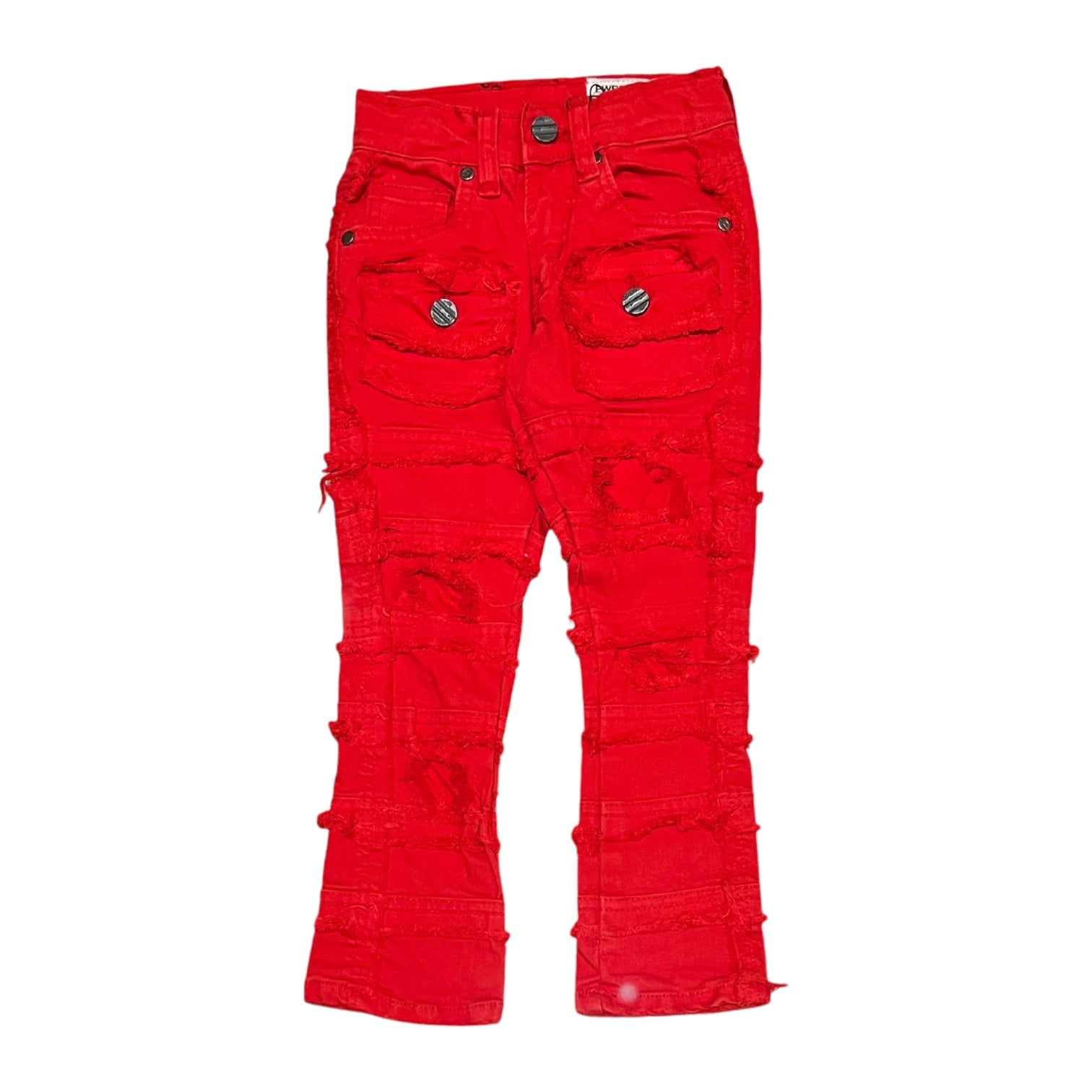 TRIPP SMALL RED BLACK PLAID HIGH WAISTED SKINNY JEAN PANTS