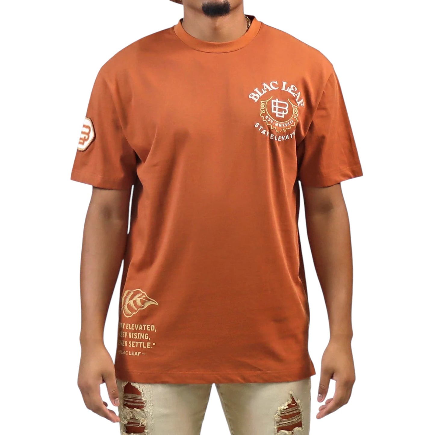 BLAC LEAF: Stay Elevated SS Tee 006