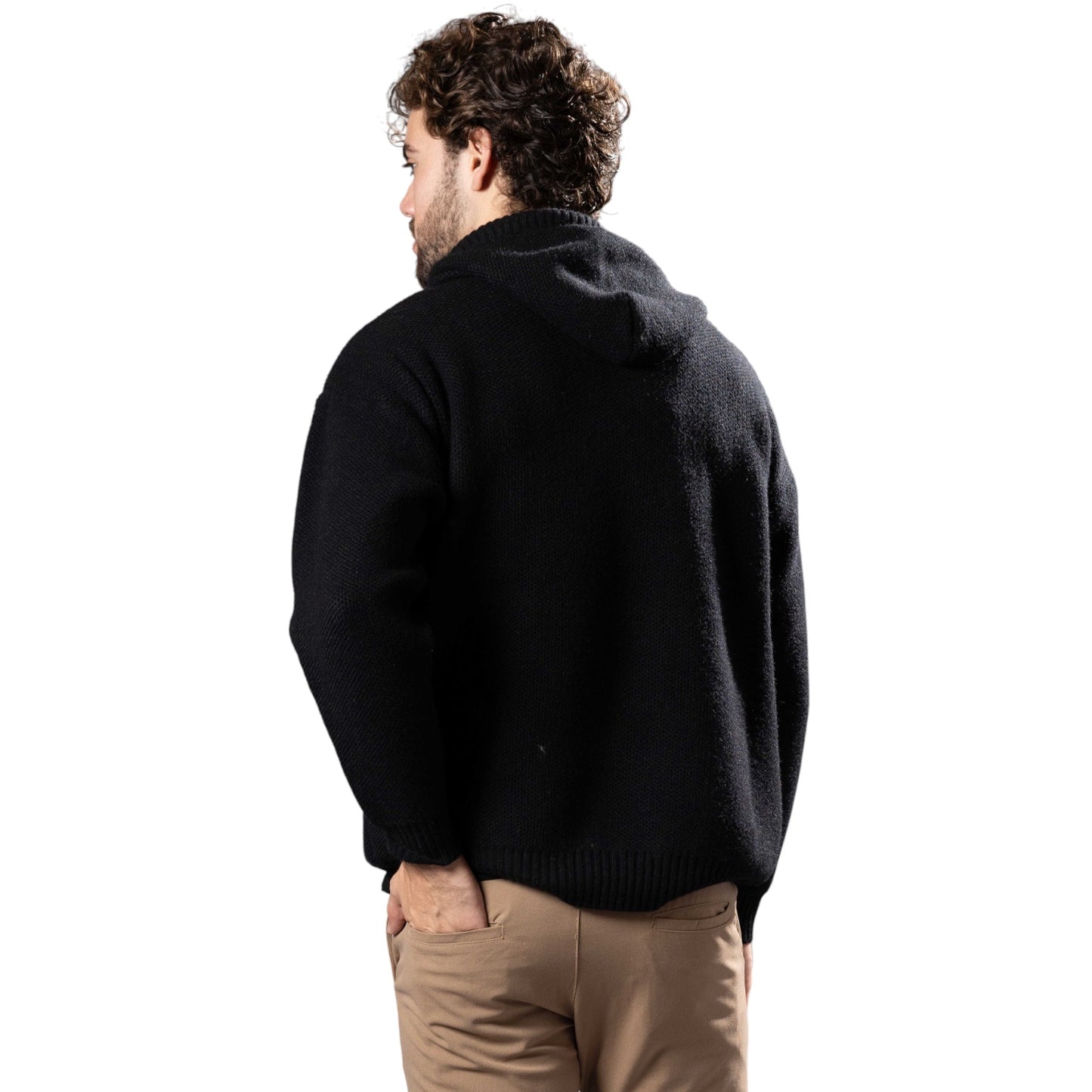 BE SPOKE: Knit Hoodie 255105