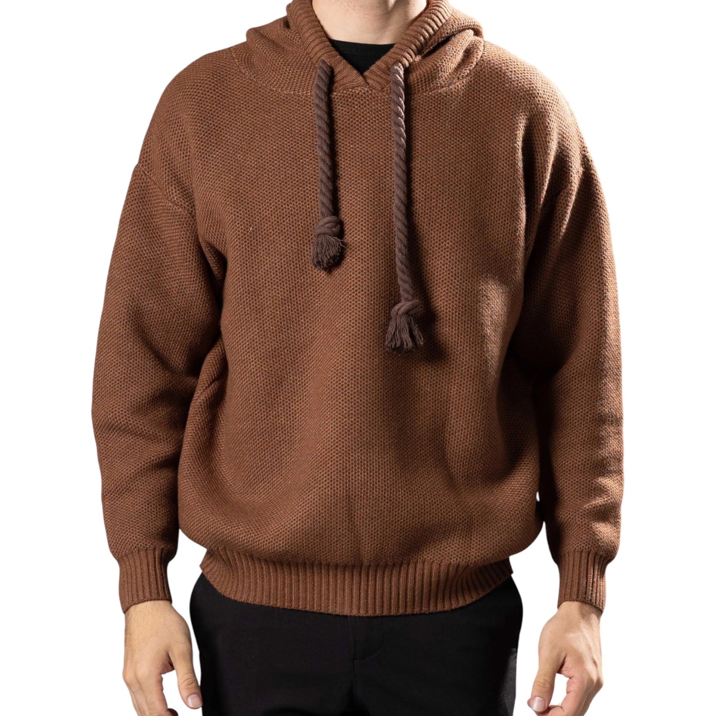 BE SPOKE: Knit Hoodie 255105