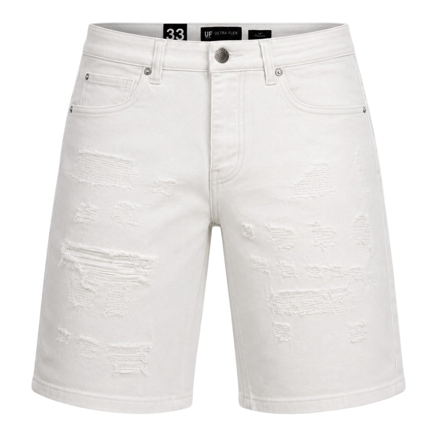 WAIMEA: Distressed Denim Shorts M7615