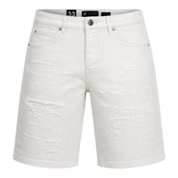 WAIMEA: Distressed Denim Shorts M7615