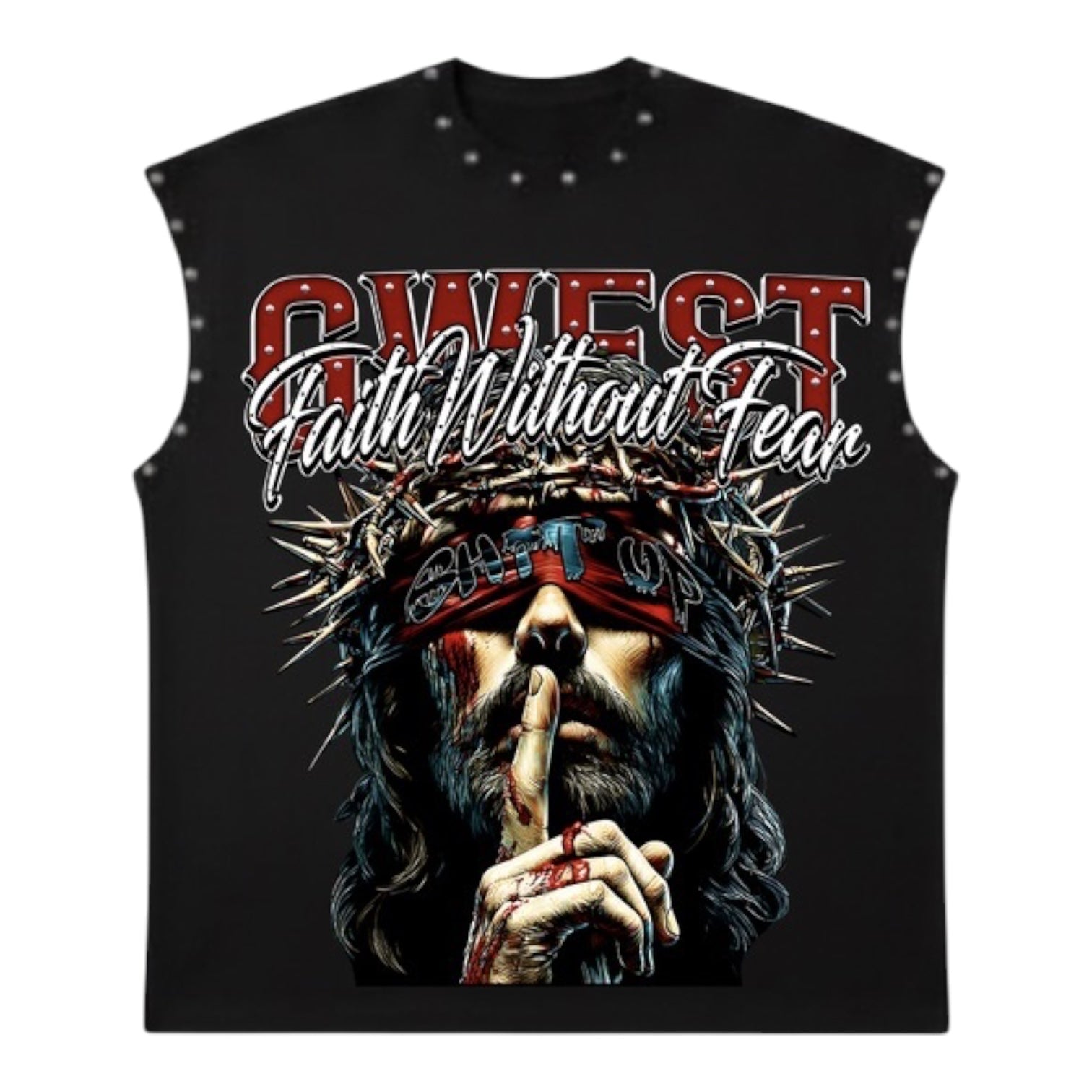 G*WEST: Silence Speaks Sleeveless 9511