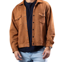 BE SPOKE: Suede Shacket 255102