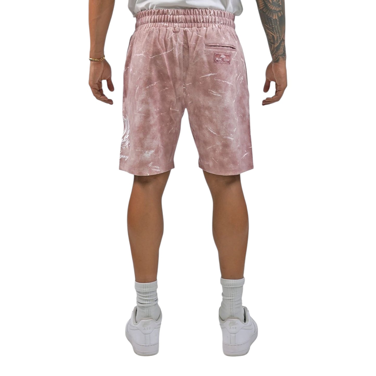 BLAC LEAF: Divine Legacy Knit Shorts 003