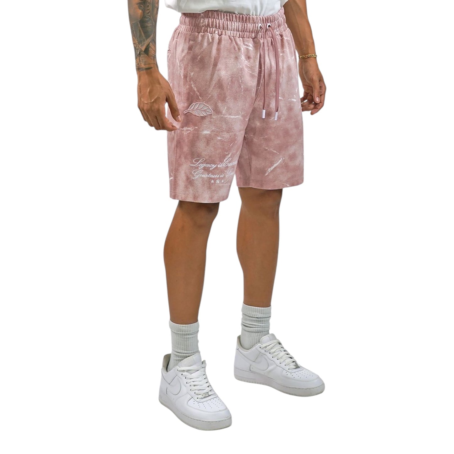 BLAC LEAF: Divine Legacy Knit Shorts 003