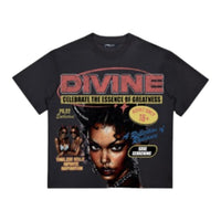 ROKU STUDIO: Living Divine Boxy Tee RK1482013
