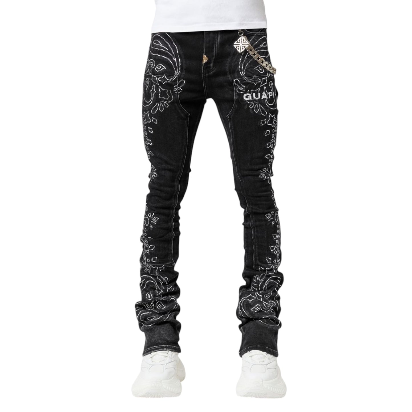 GUAPI: Vintage Paisley Denim