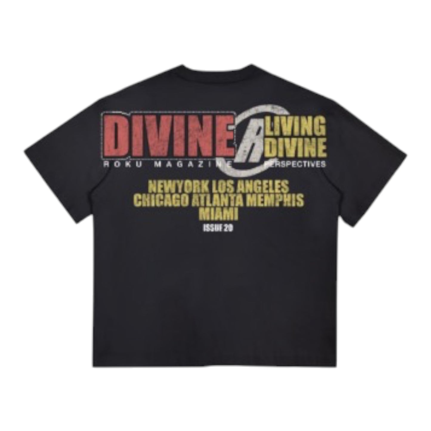 ROKU STUDIO: Living Divine Boxy Tee RK1482013