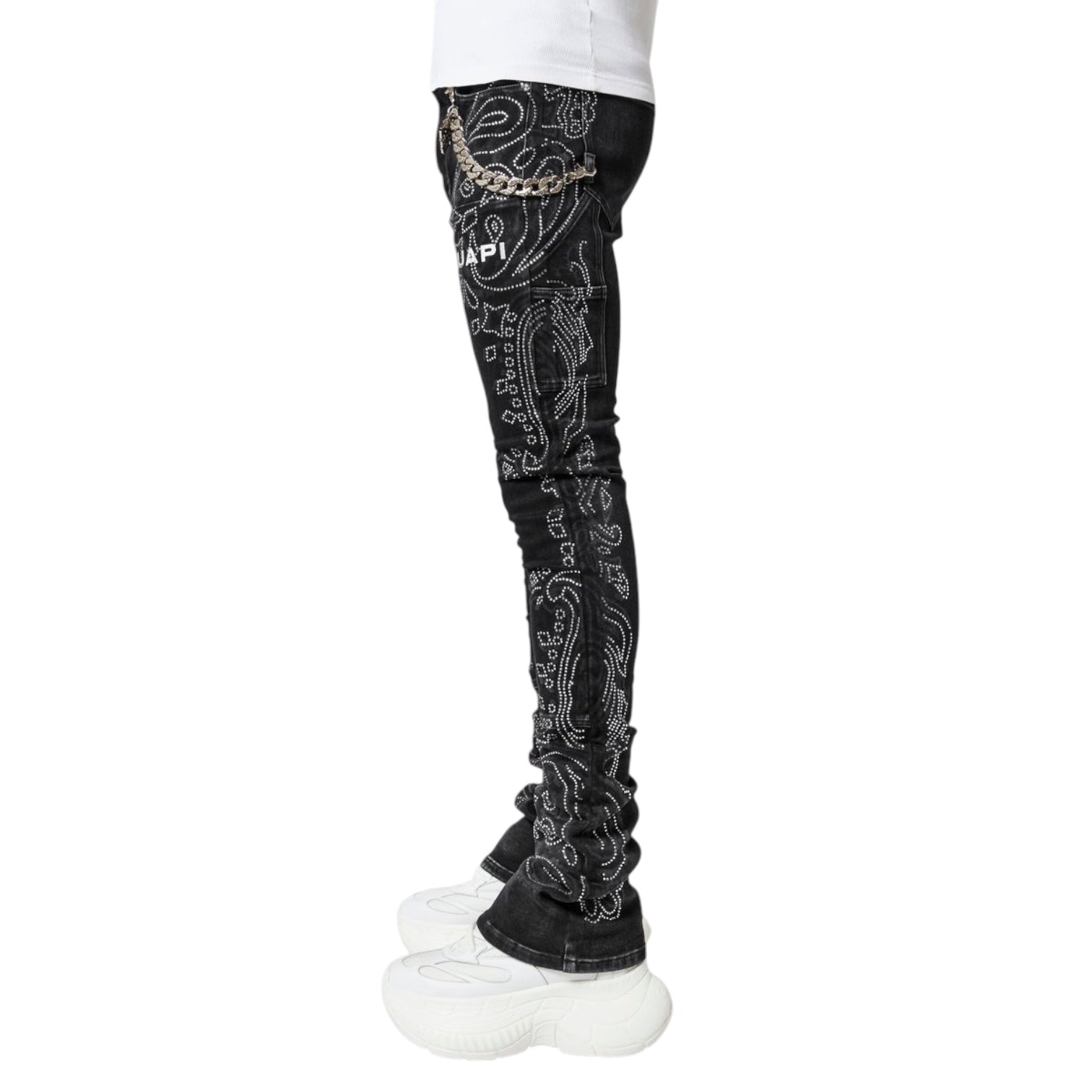 GUAPI: Vintage Paisley Denim – On Time Fashions