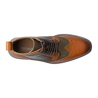 STACY ADAMS: Finnegan Wingtip Lace Up Boot 25427