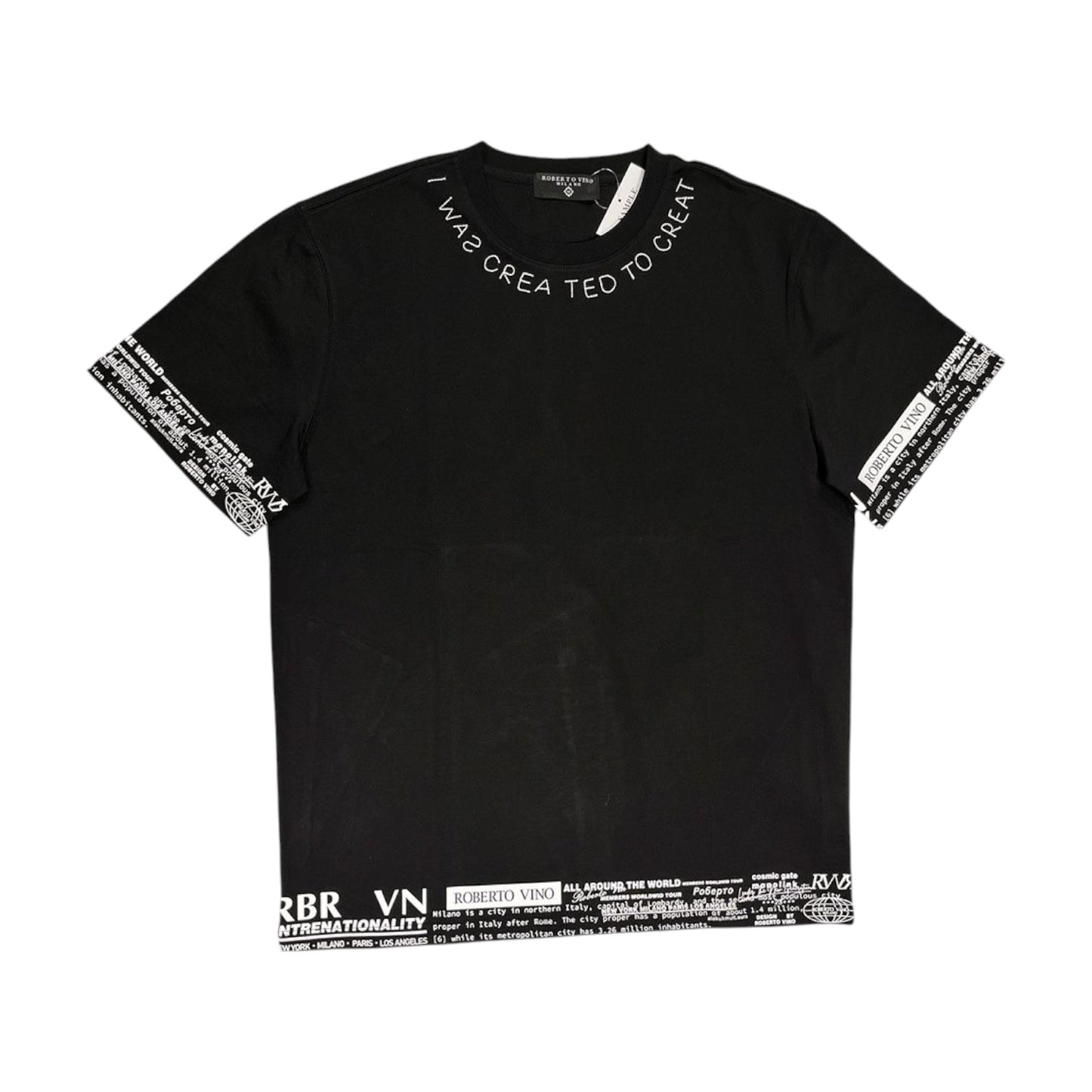 ROBERTO VINO: Created to Creat SS Tee 7