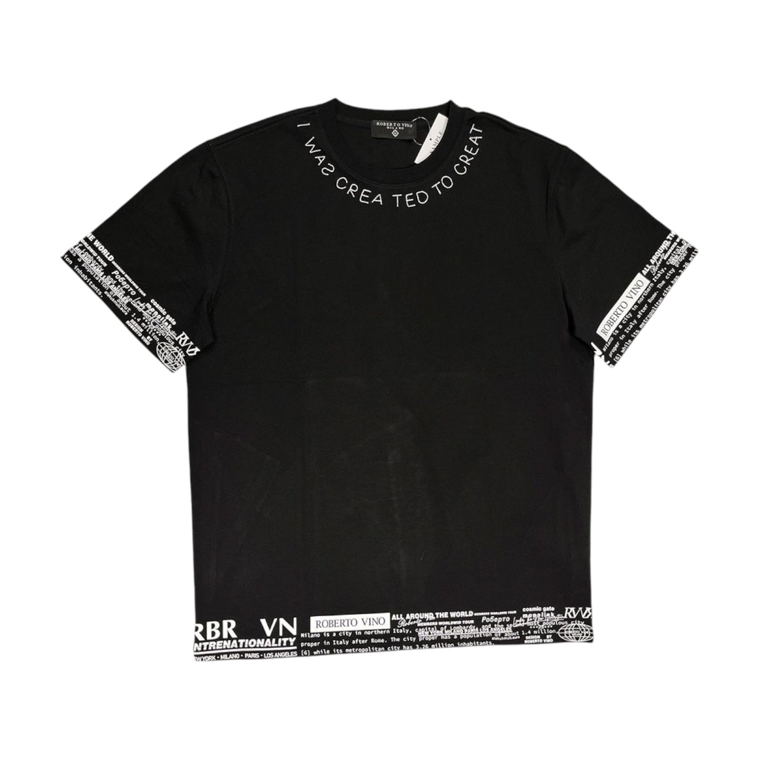 ROBERTO VINO: Created to Creat SS Tee 7