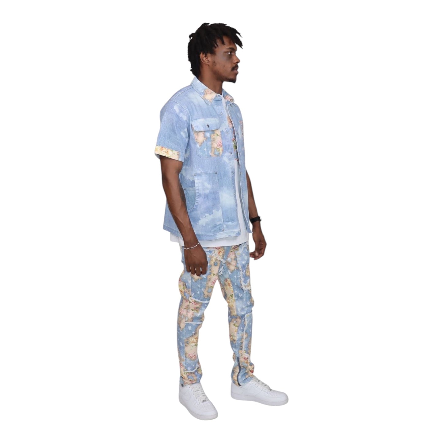 BLAC LEAF: Redefining Button Up Shirt 001