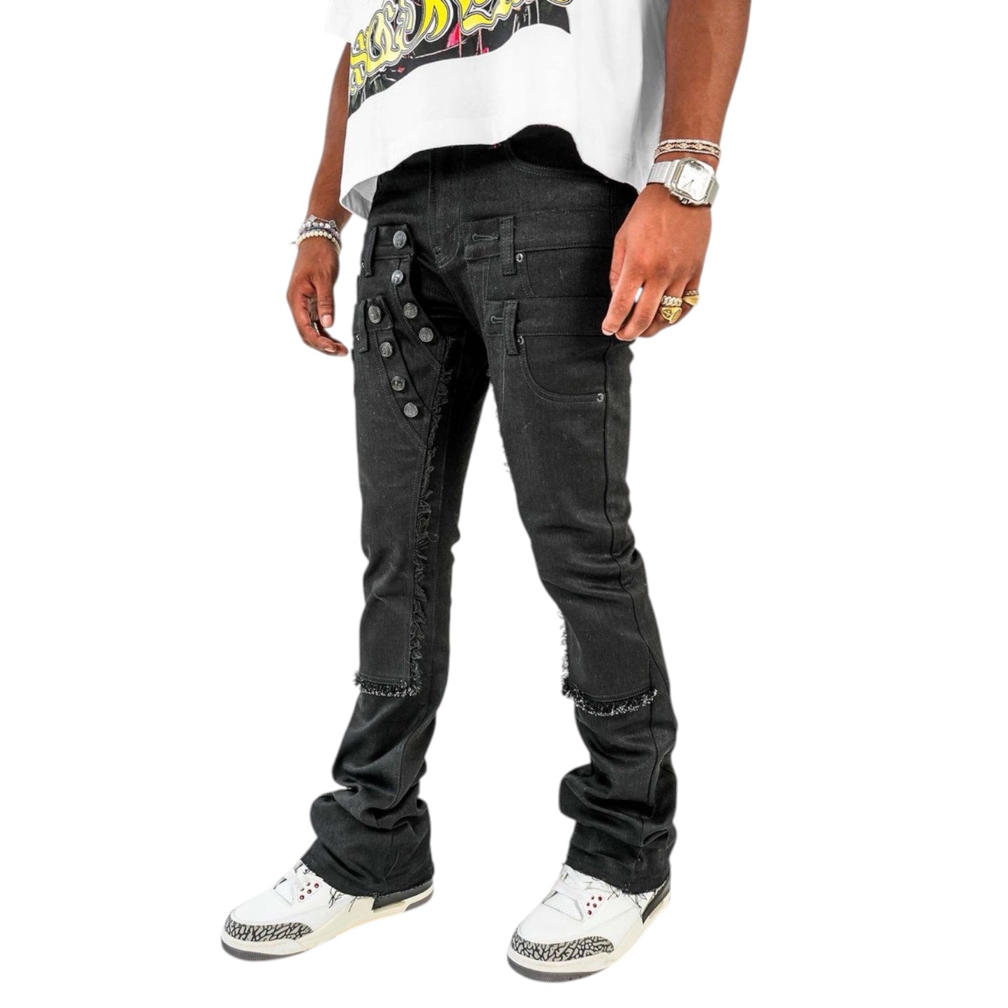 PREME: Stacked Multi Waistband Denim PR-WB-1512