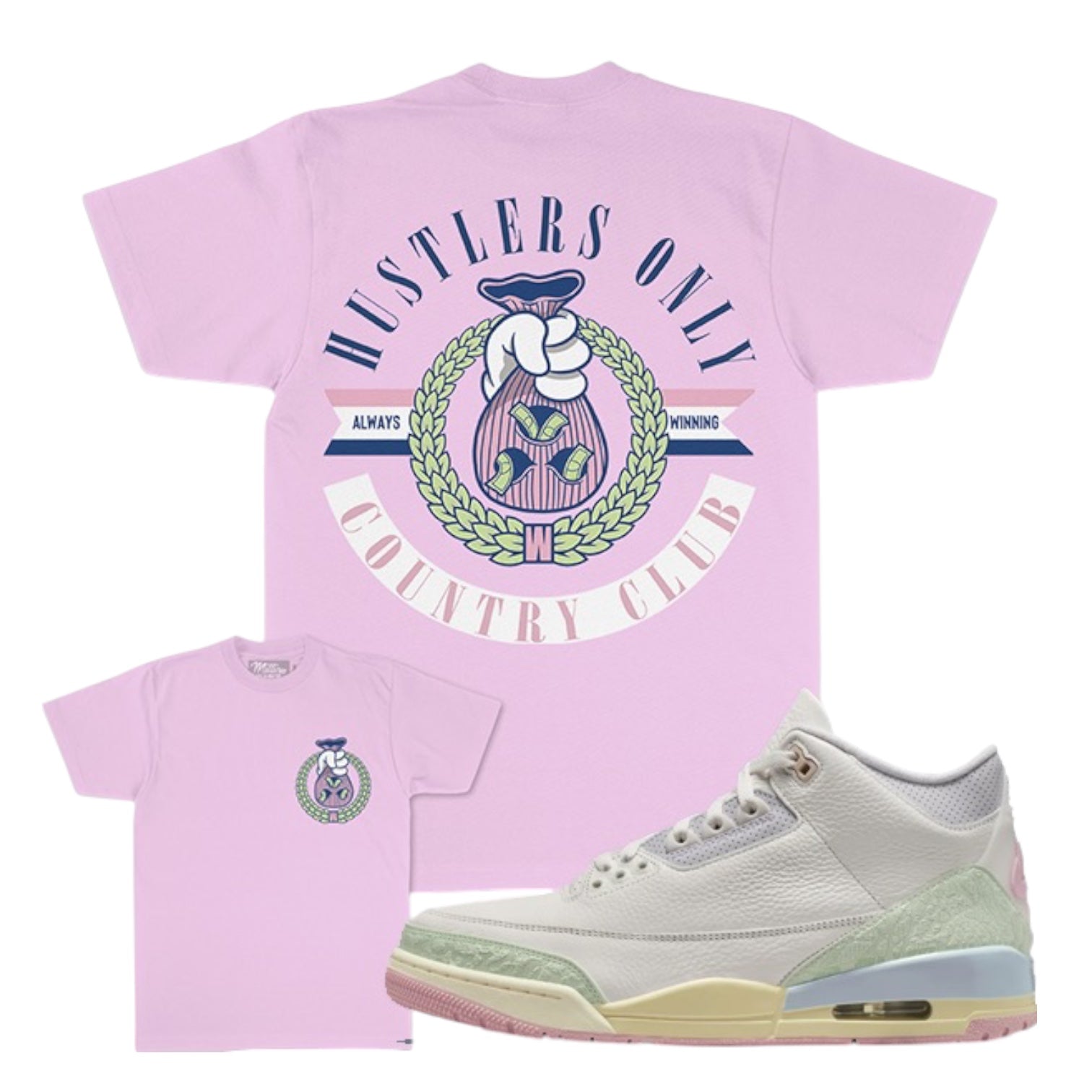 MILLION DOLLA MOTIVE: Hustler's Country Club SS Tee